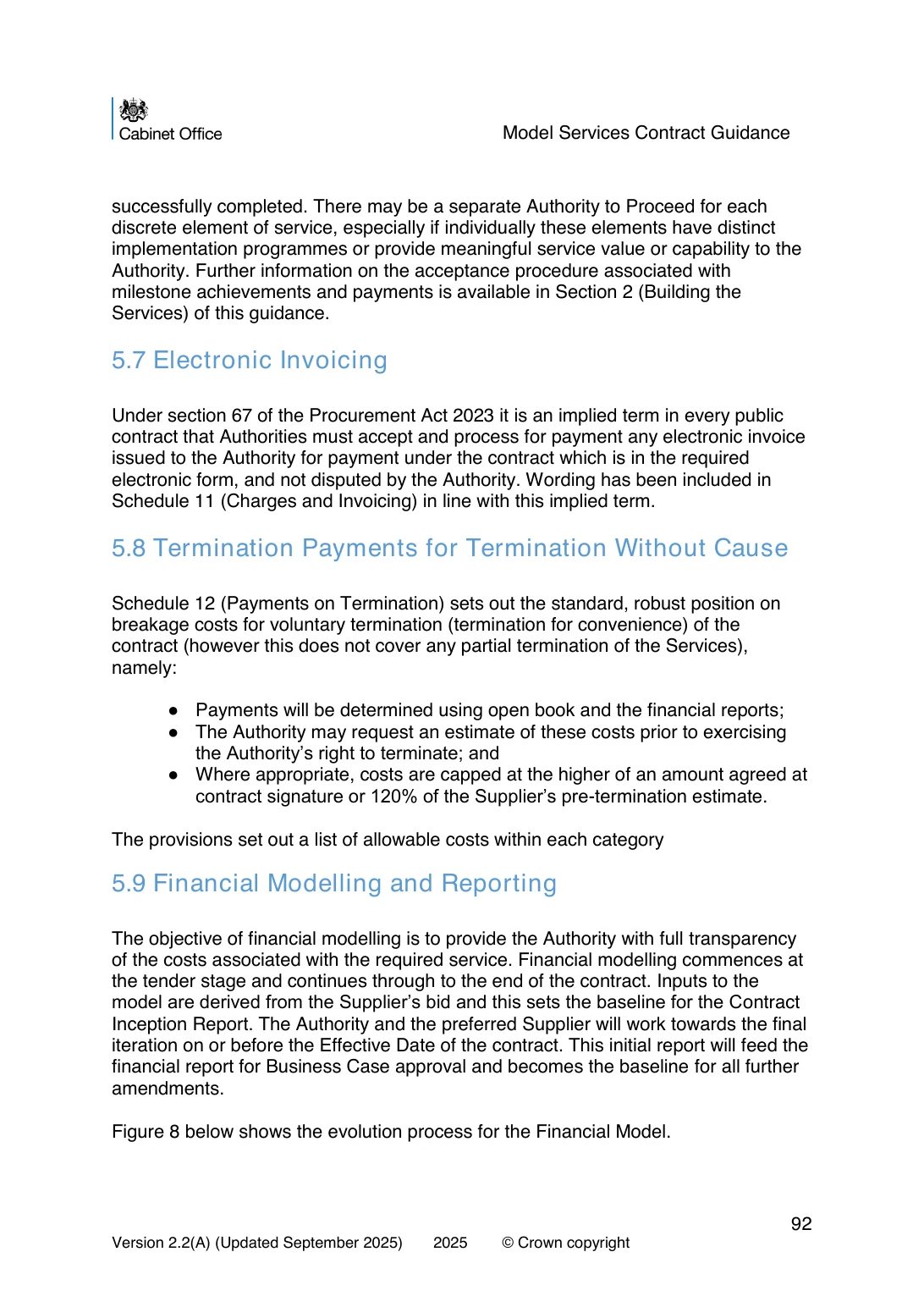 Model Services Contract Guidance 第 92 页